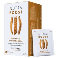 NutraBoost Fatigue & Mental Tea - Ginseng & Ashwagandha